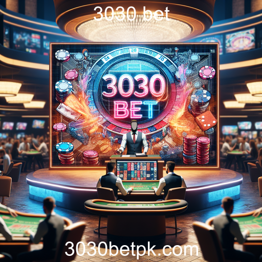 Experiência Imersiva com Jogos Ao Vivo na 3030 Bet